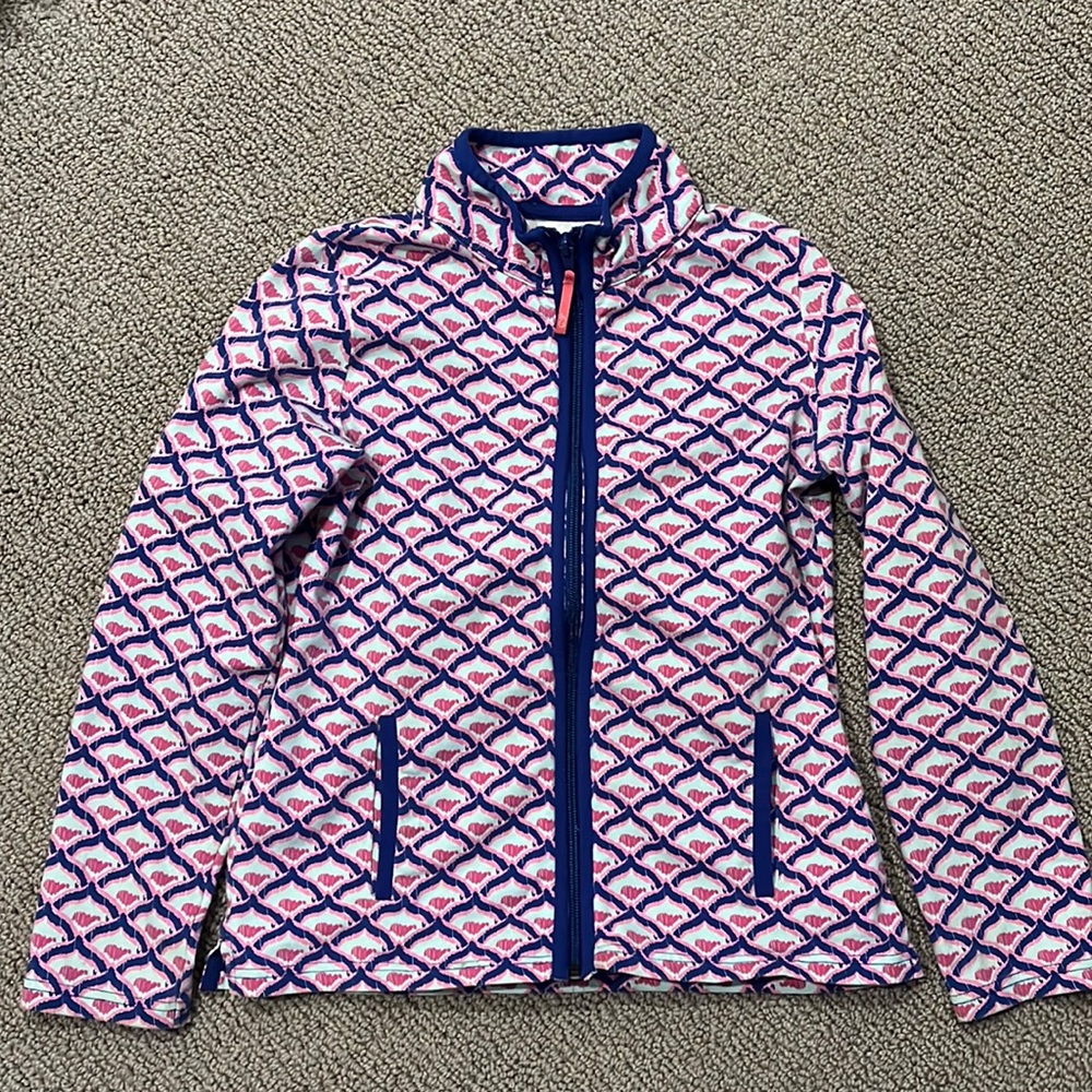 Girls Vineyard Vines warm up jacket